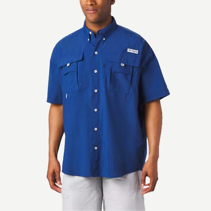 Bahama II - Camisa Para Hombre Columbia - Carbono