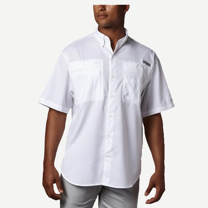 Tamiami II - Camisa M/C Columbia - White