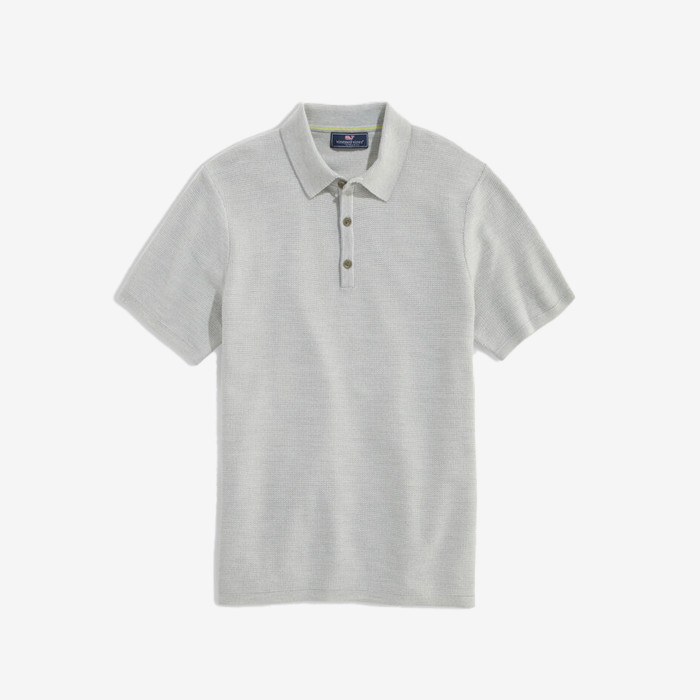 Camisa On-The-Go Wool Performance Polo Gris