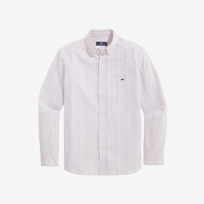 Camisa M/L Oxford Stripe Shirt