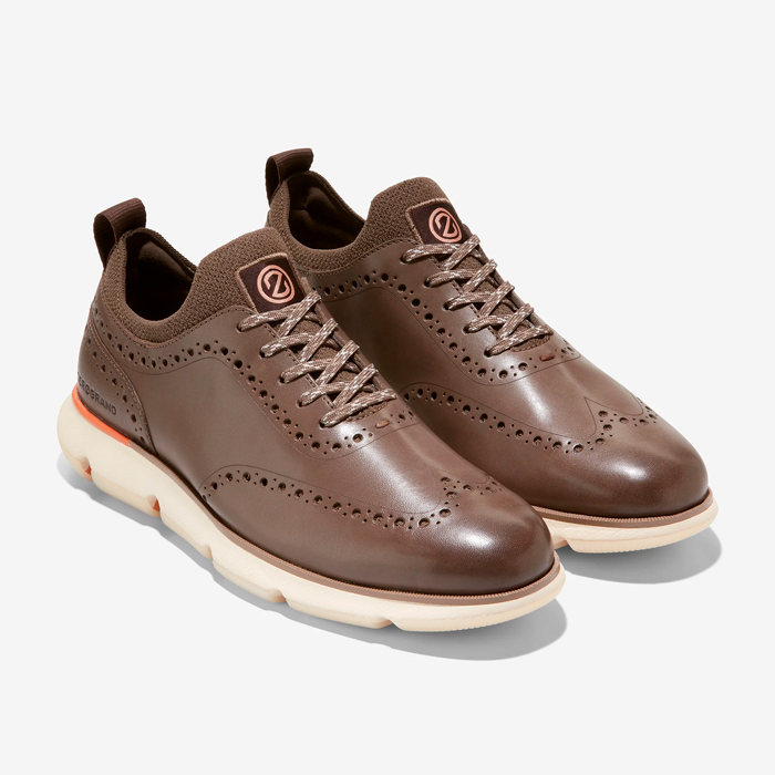 Zapato Casual Men's 4.ZERØGRAND Wingtip Oxford