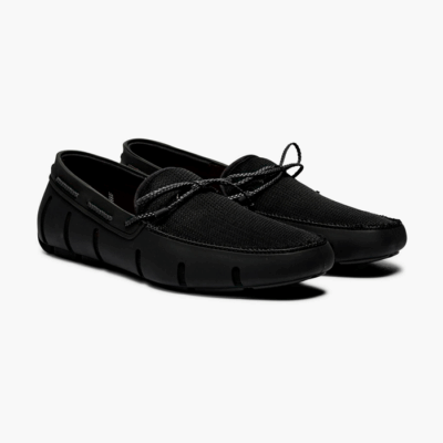 Mocasines - Braided Lace Loafer - Black
