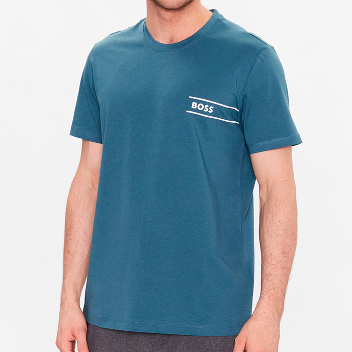 Camiseta C/R Boss - TShirtRN 24 Turquoise/Aqua