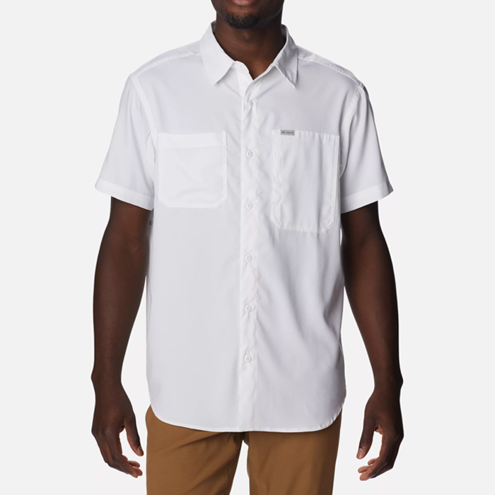 Camisa M/C Columbia Silver Ridge™ Utility Lite White