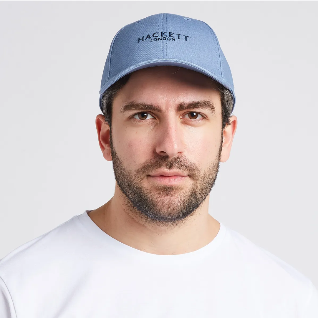 Gorra Hackett con vicera Chambray Blue