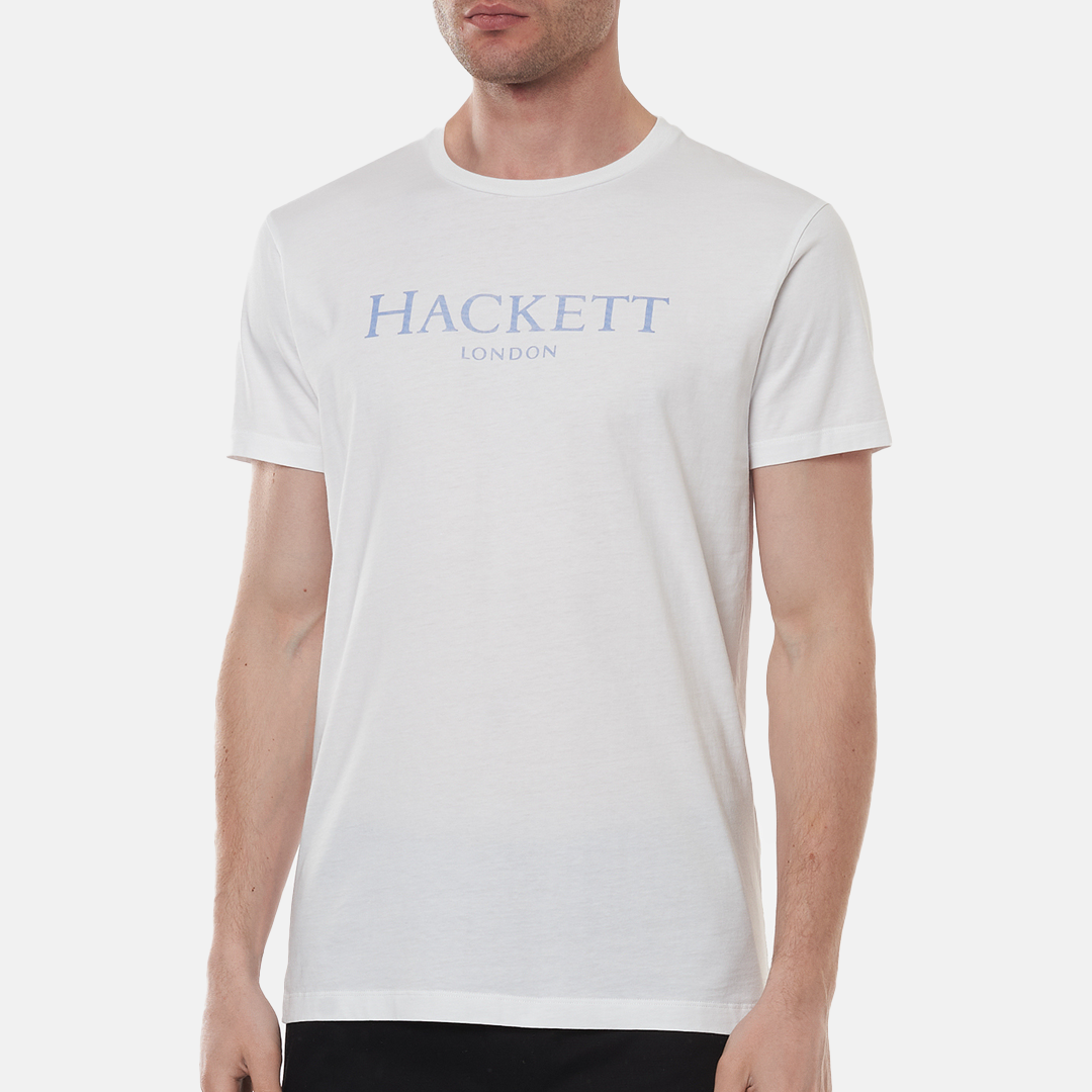 Camiseta Hackett - Logo Shirt White