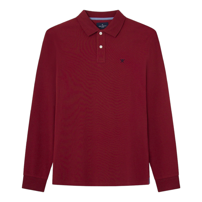 Camisa Sueter Sport Polo - Hackett Rojo Vino