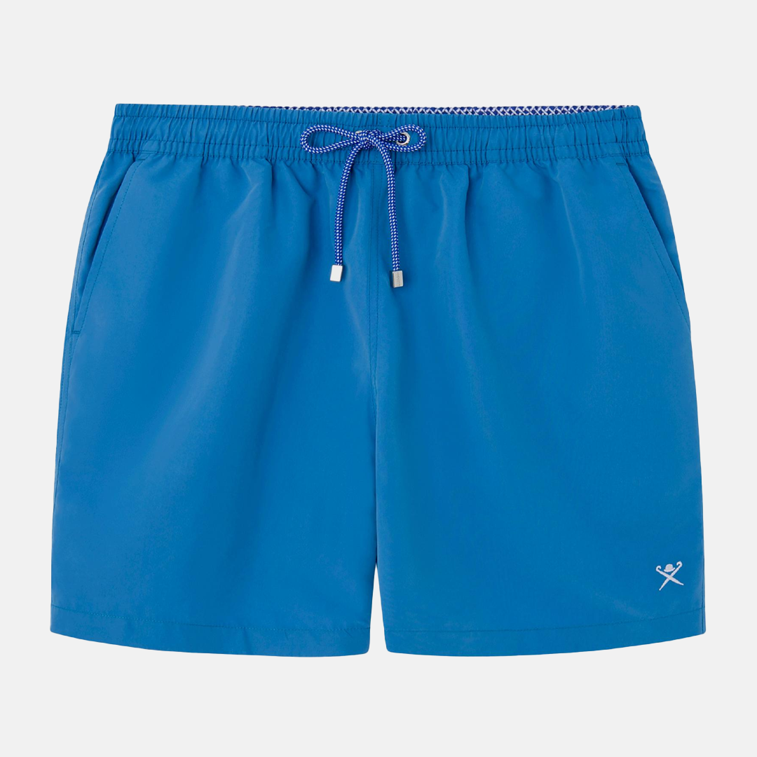 Calzoneta Hackett - Solid Color Swim Shorts Marine