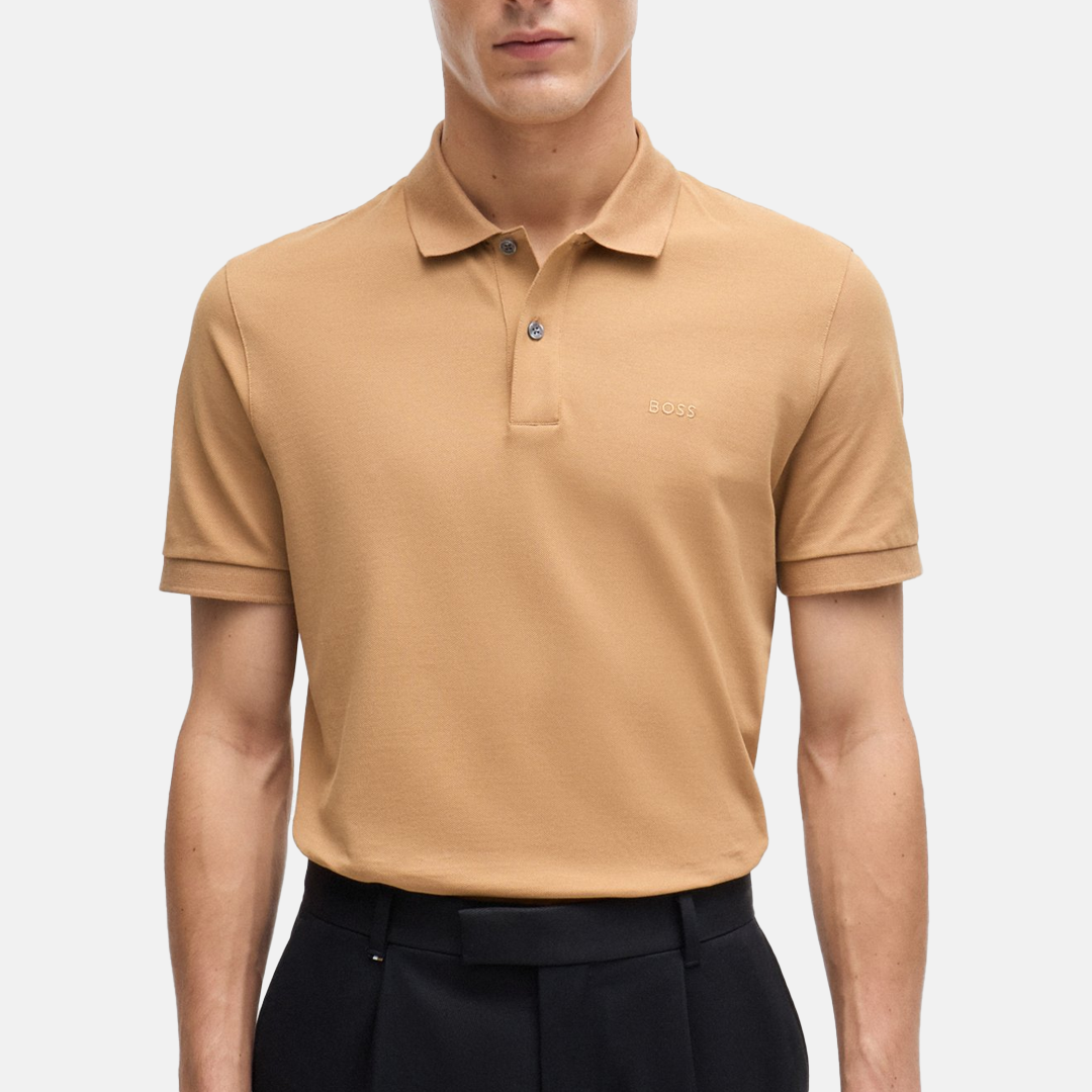 Camisa Sport - BOSS PALLAS polo shirt Medium Beige