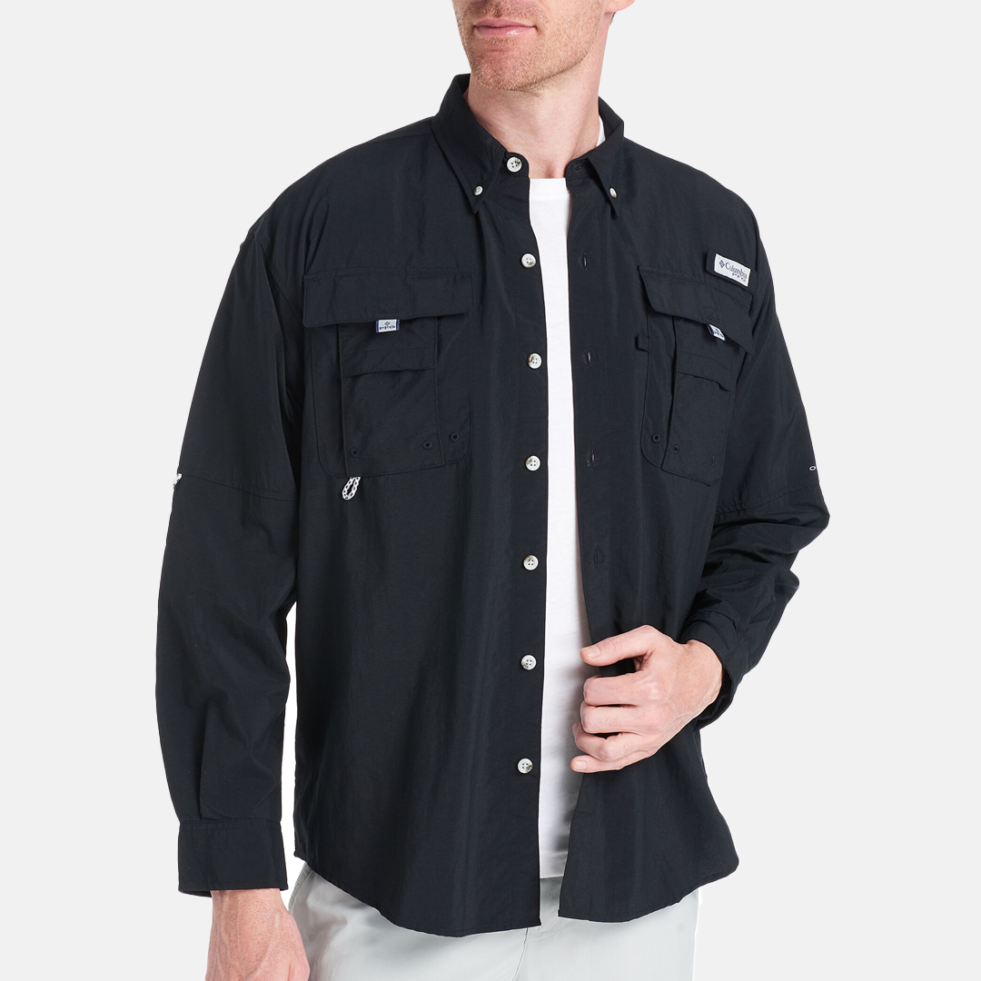 Camisa M/L - Columbia Bahama™ II L/S Shirt - Black