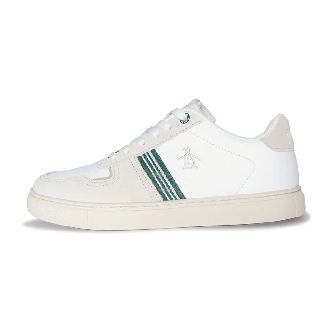 Calzado Casual Blanco Con Suela Blanca