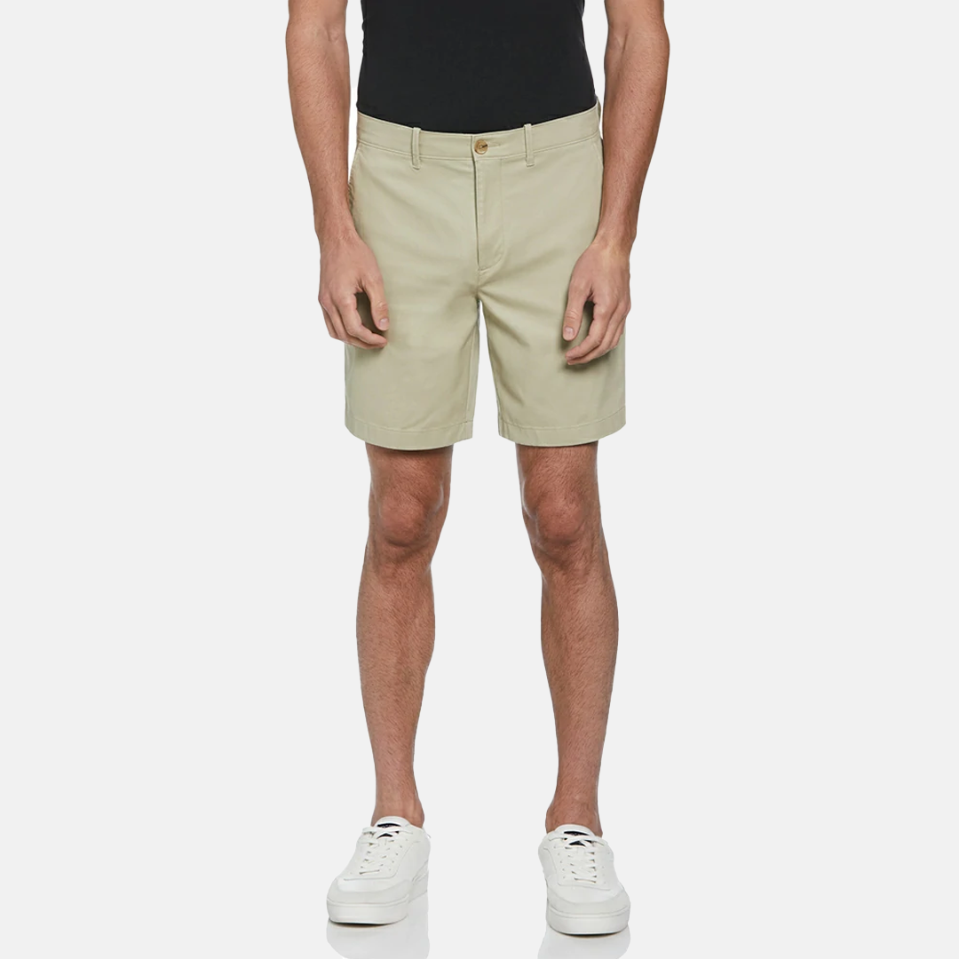 Short Penguin Moda Liso Twill Chino Agate Gray