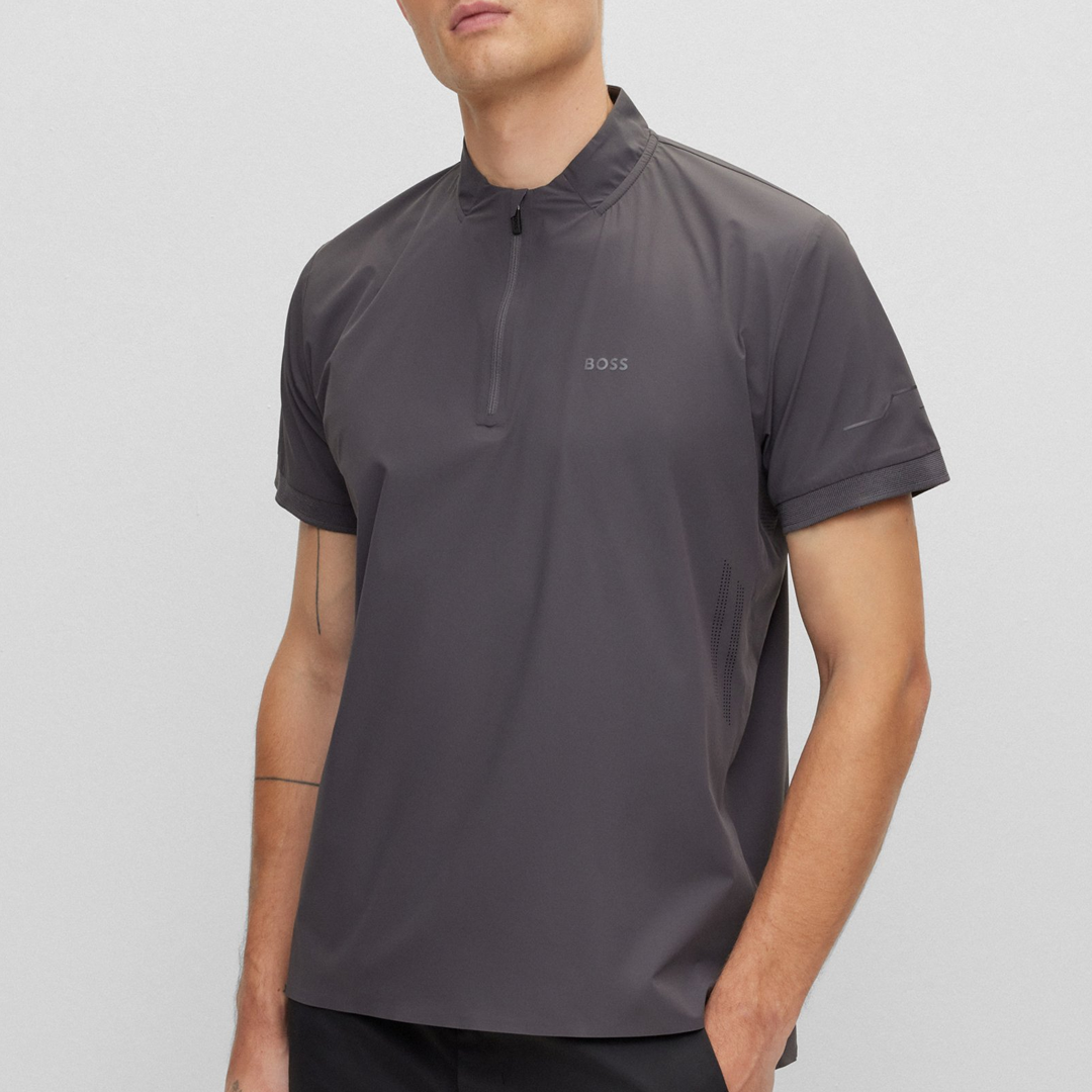 Camisa Sport - BOSS Black Pariq Dark Grey