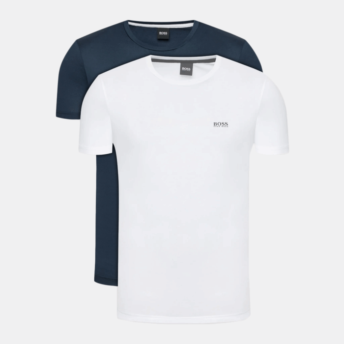 Camiseta Int C/R 2pz - BOSS Open Navy y Blanco
