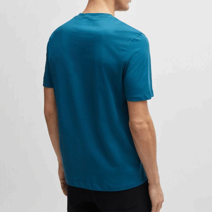 Camisa BOSS Remera regular Fit en algodón - Open Blue - Imagen 2