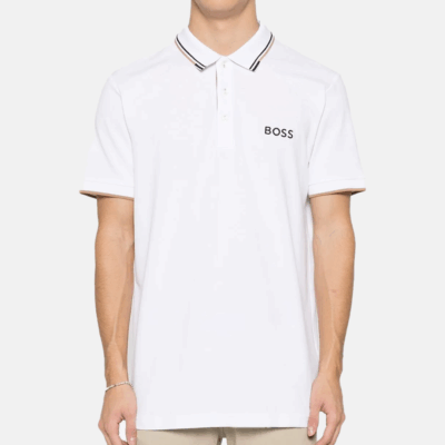 Camisa BOSS tipo Polo Paddy Pro - White