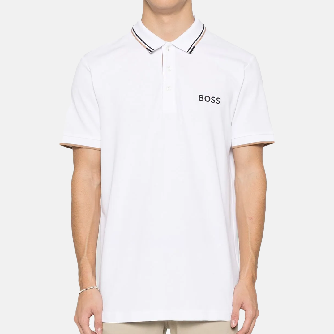 Camisa BOSS tipo Polo Paddy Pro - White