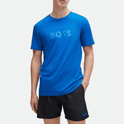 Camiseta BOSS protección solar UV 50+ Blue