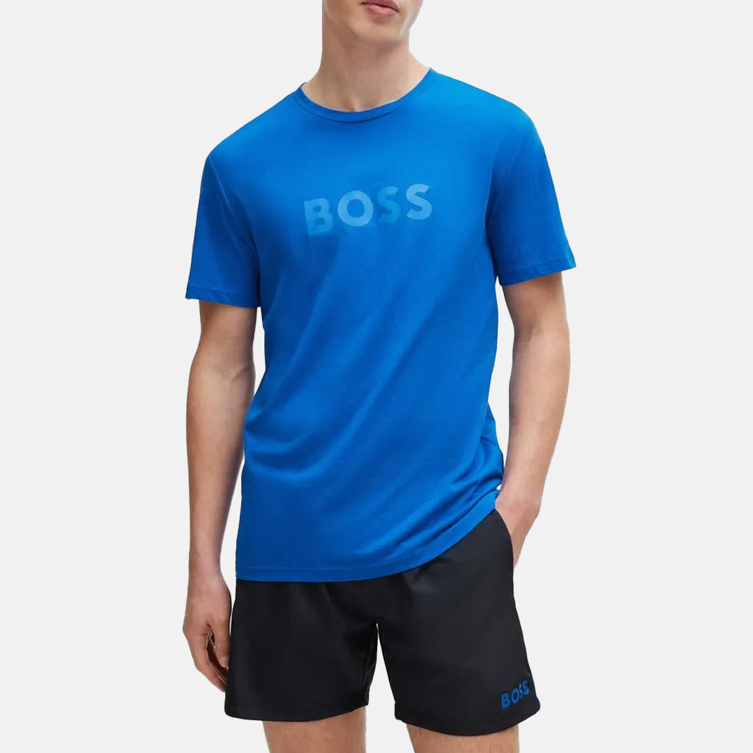 Camiseta BOSS protección solar UV 50+ Blue