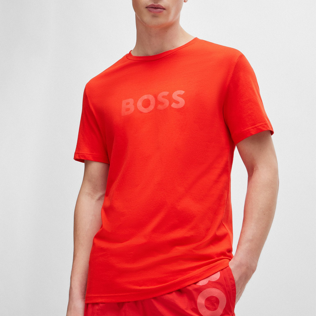 Camiseta BOSS protección solar UV 50+ Red