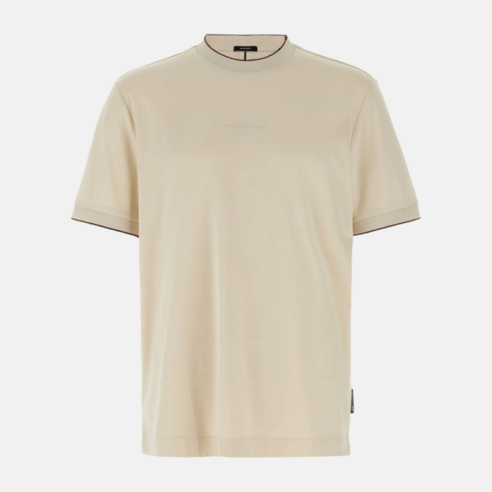 Camiseta BOSS x Porsche Thompson 40 T Shirt Beige