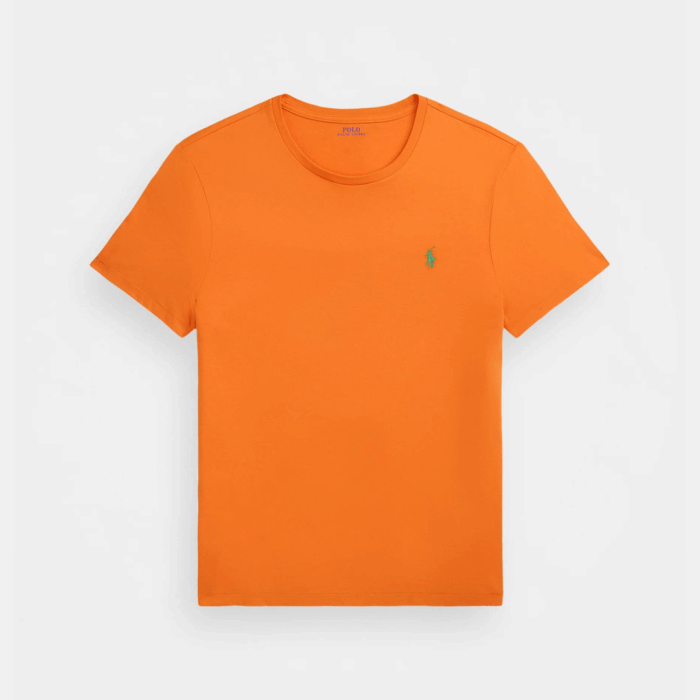 Camiseta C/R Polo - Sscncmslm2-Short Sleeve-T-Shirt Orange - Imagen 2