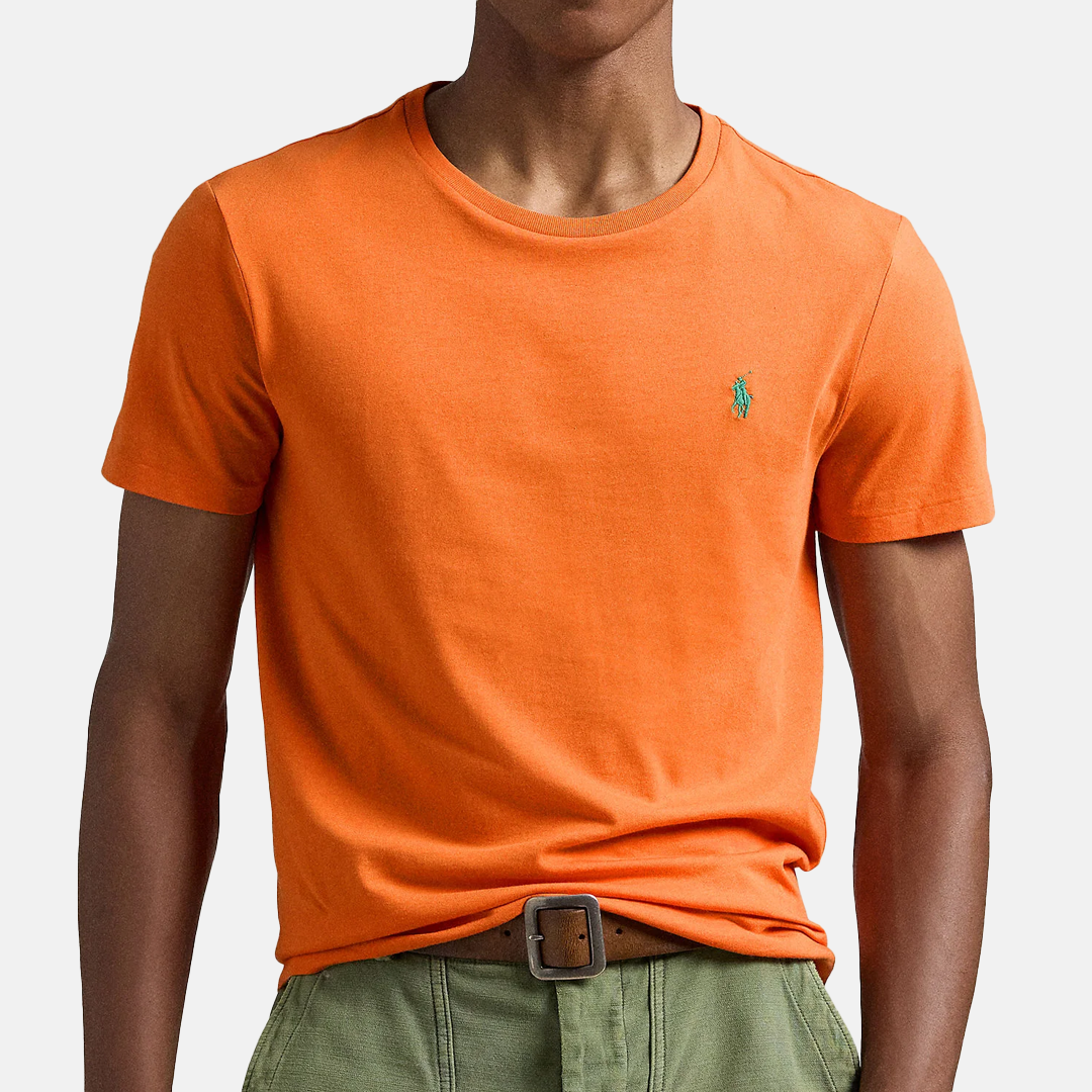 Camiseta C/R Polo - Sscncmslm2-Short Sleeve-T-Shirt Orange