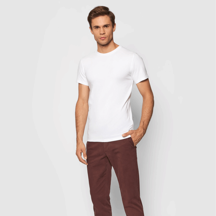 Camiseta Interior - Polo CAMISETA 2 PACK White - Imagen 4