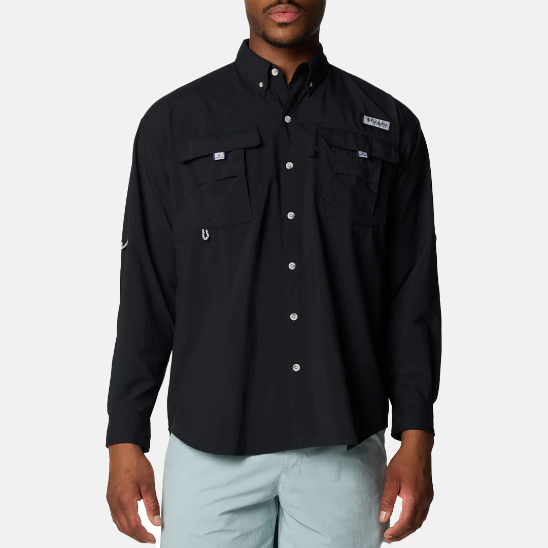 Camisa M/L Columbia BAHAMA II L/S SHIRT Black