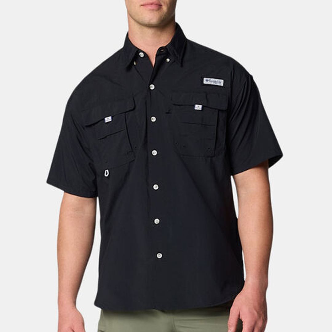 Camisa M/C Columbia BAHAMA II S/S SHIRT Black