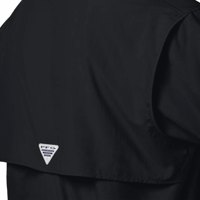 Camisa M/C Columbia BAHAMA II S/S SHIRT Black - Imagen 4
