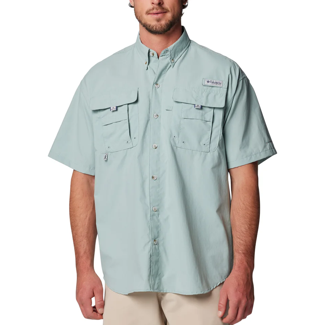 Camisa M/C Columbia BAHAMA II S/S SHIRT Azul Claro