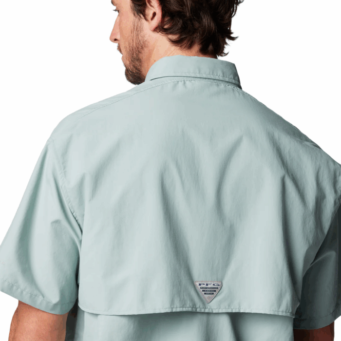 Camisa M/C Columbia BAHAMA II S/S SHIRT Azul Claro - Imagen 4