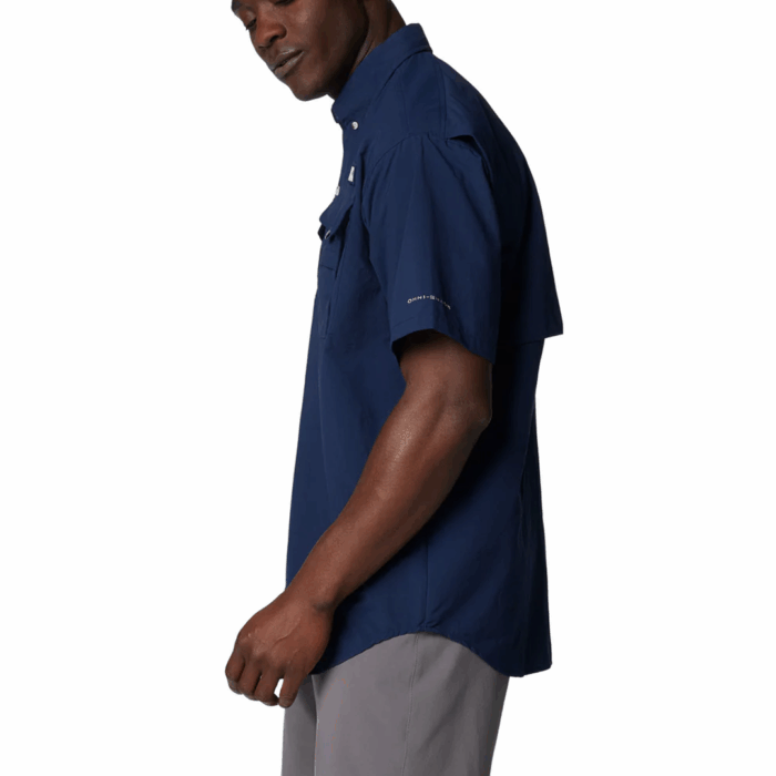 Camisa M/C Columbia BAHAMA II S/S SHIRT Collegiate Navy - Imagen 2