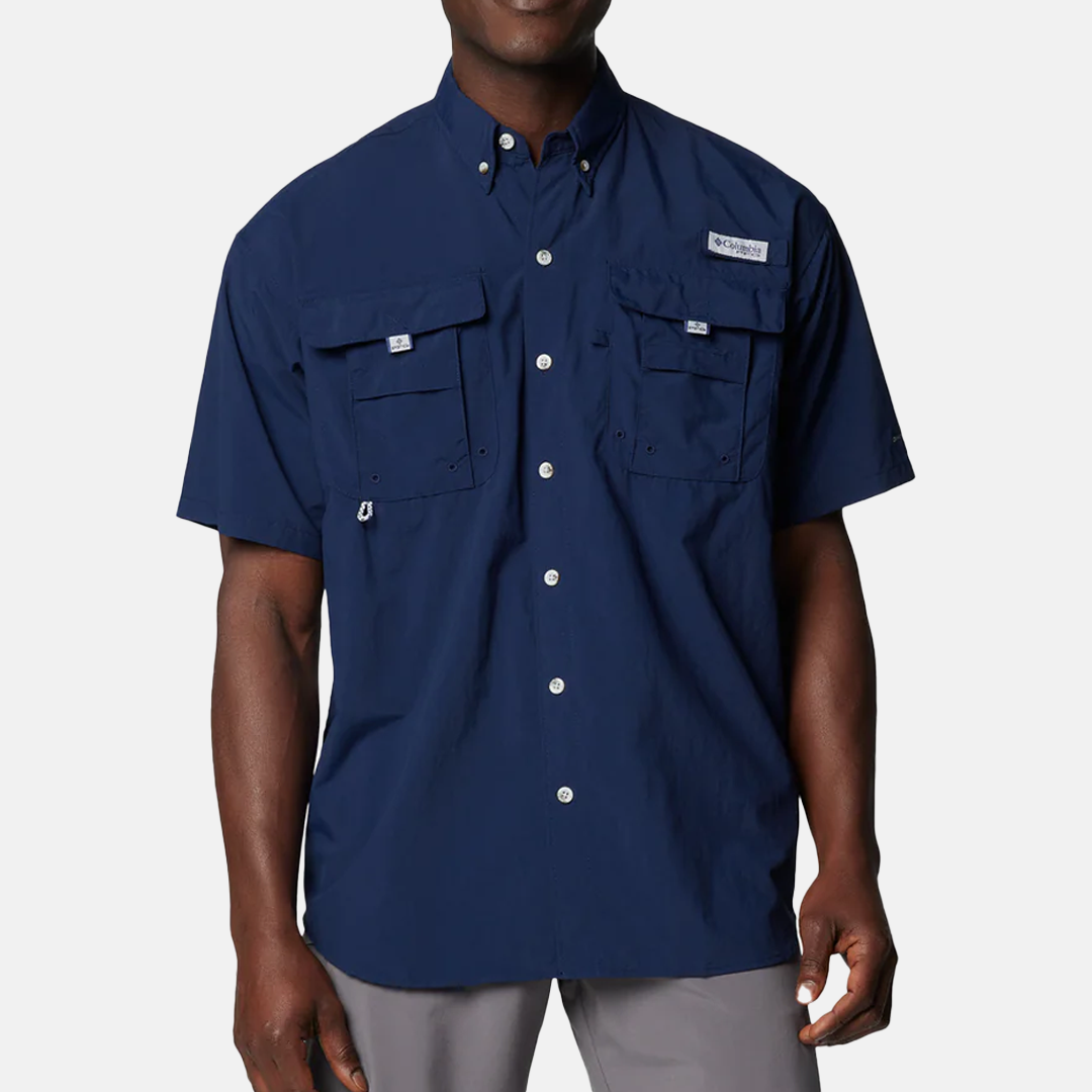 Camisa M/C Columbia BAHAMA II S/S SHIRT Collegiate Navy