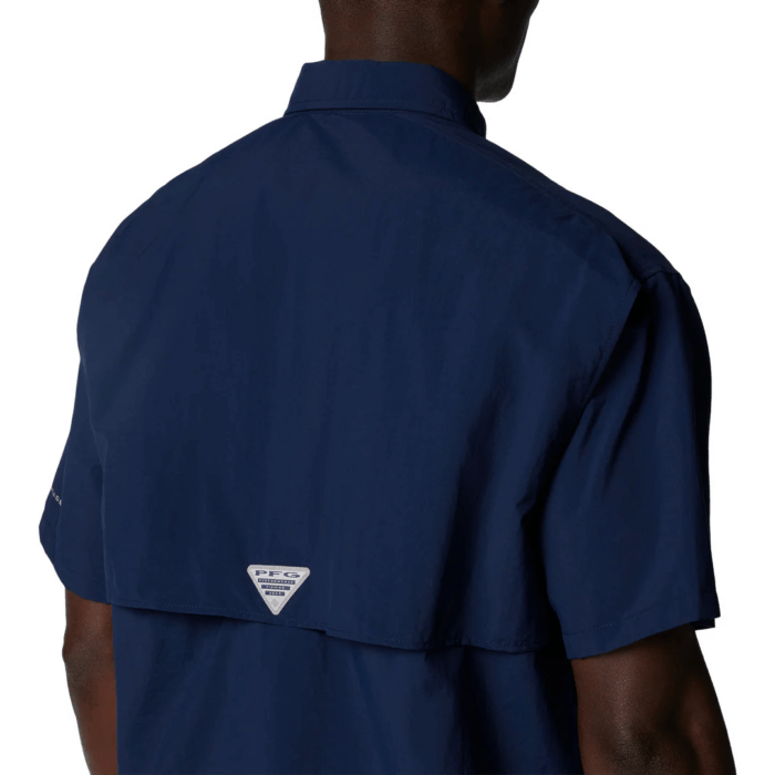 Camisa M/C Columbia BAHAMA II S/S SHIRT Collegiate Navy - Imagen 4