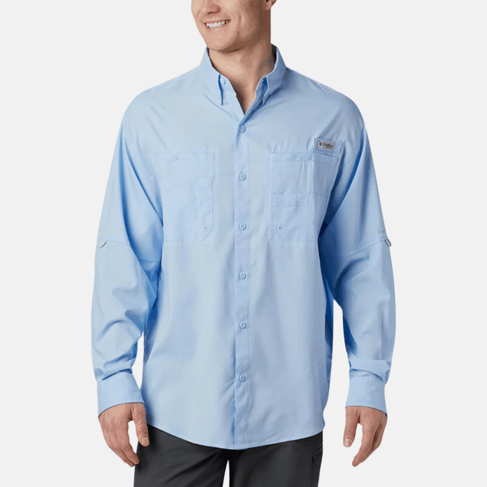 Camisa M/L Columbia Tamiami™ Ii T-Shirt - Blue Sail