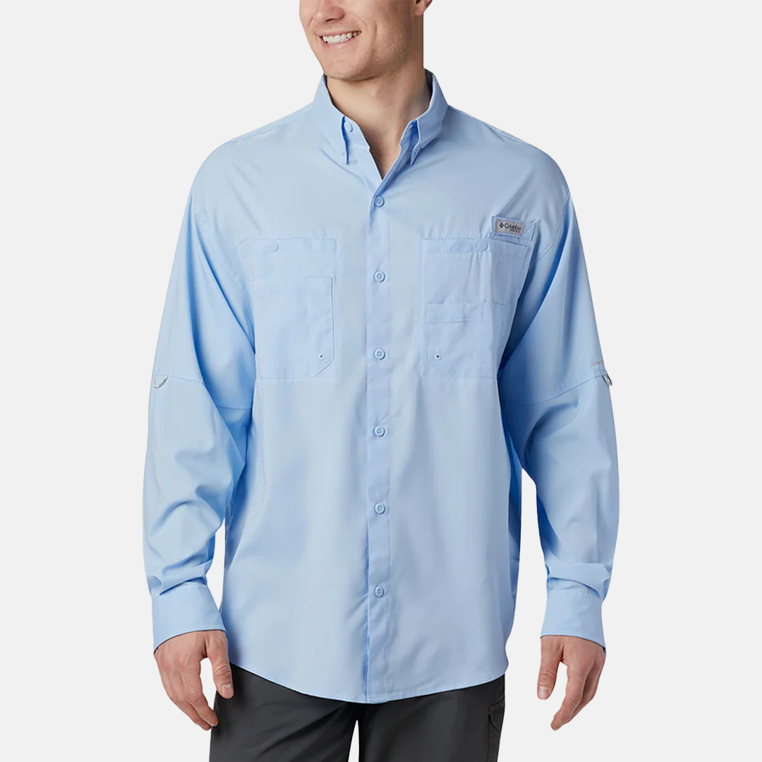 Camisa M/L Columbia Tamiami™ Ii T-Shirt - Blue Sail