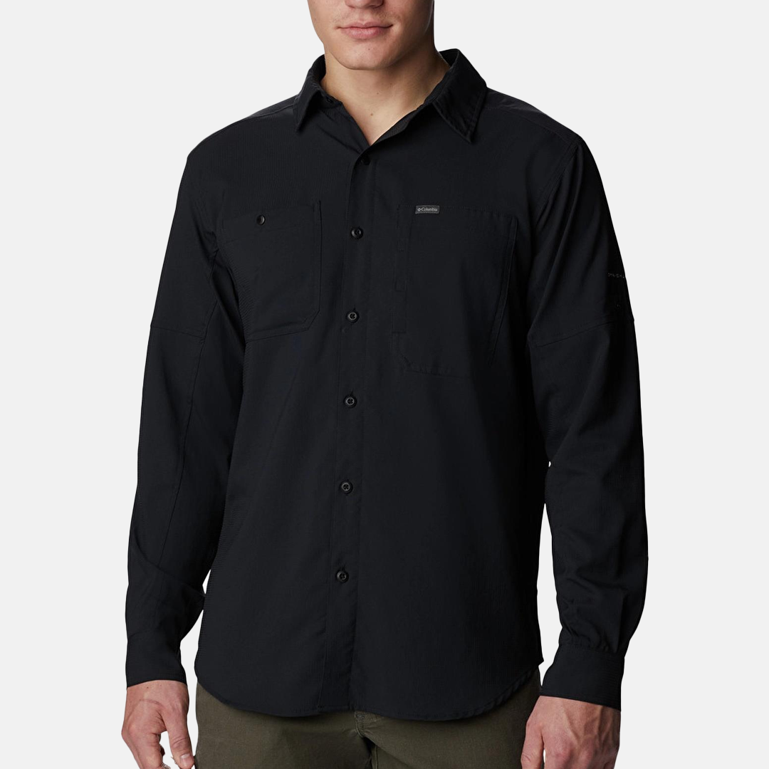 Camisa M/L Columbia Silver Ridge Utility Lite Black