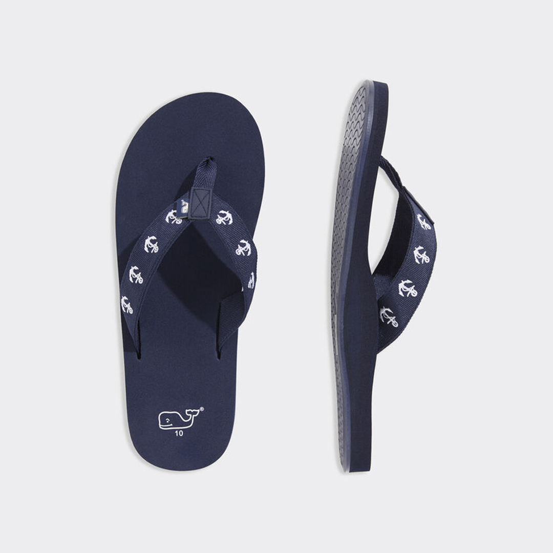 Chanclas Vineyard Roped Anchor Classic Foam Flip Flops