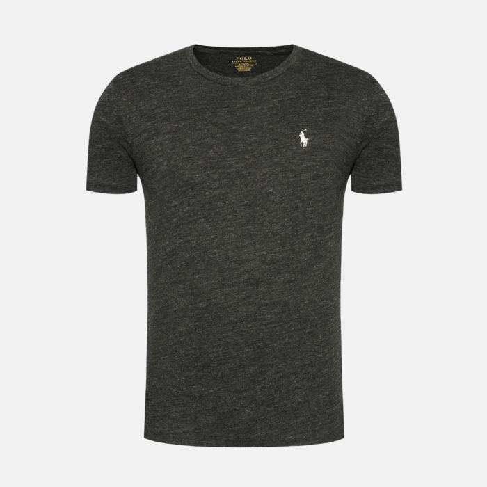 Camiseta POLO M/C Slim Fit Black Marl Heather - Imagen 4