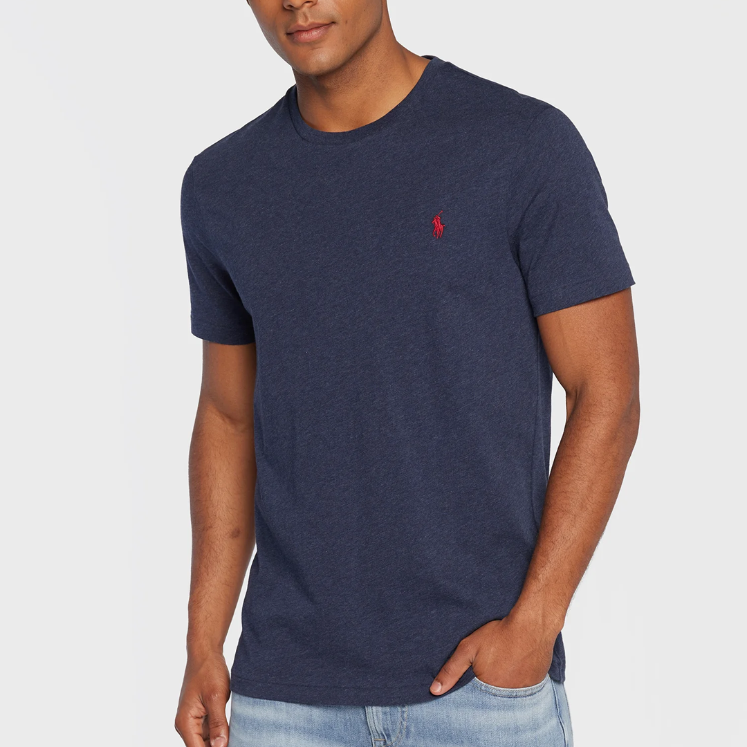 Camiseta POLO M/C Slim Fit Azul marino