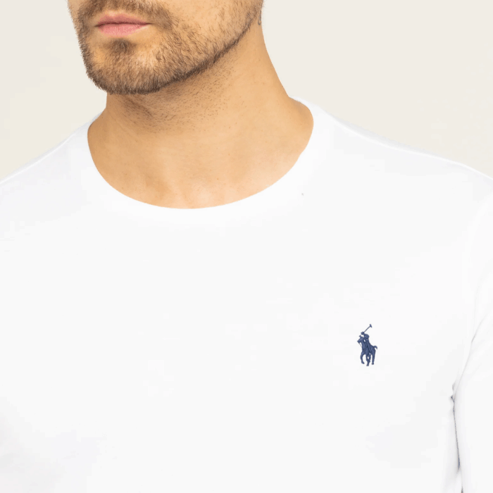 Camiseta Manga Larga POLO White - Imagen 3