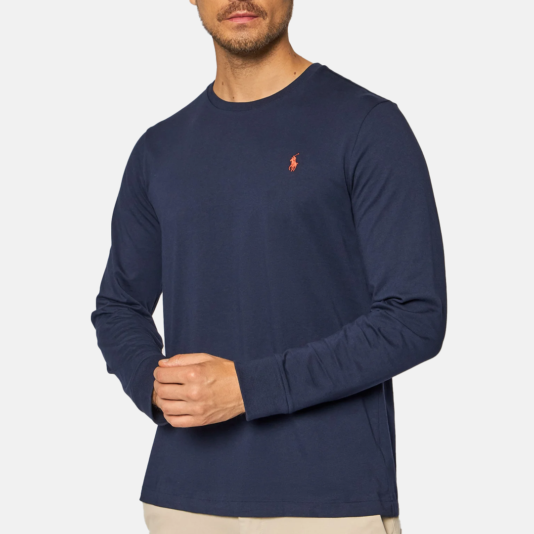 Camiseta Manga Larga POLO Navy
