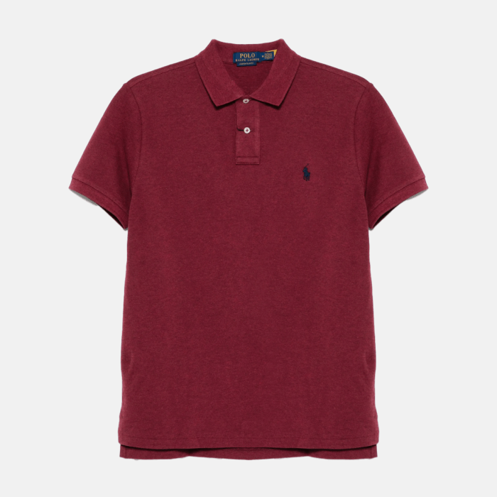 Camisa Sport Polo M/C KNIT VINTAGE PORT HEATHER WINE
