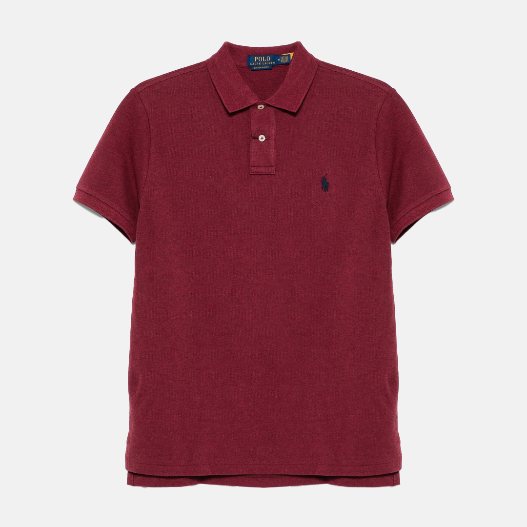 Camisa Sport Polo M/C KNIT VINTAGE PORT HEATHER WINE