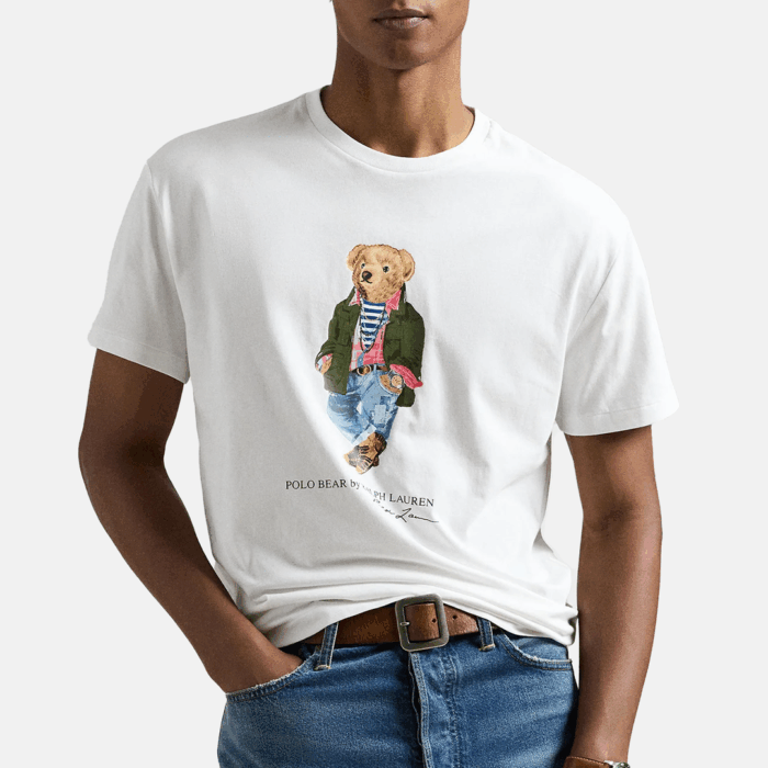 Camiseta POLO Polo Bear Jersey T-Shirt White