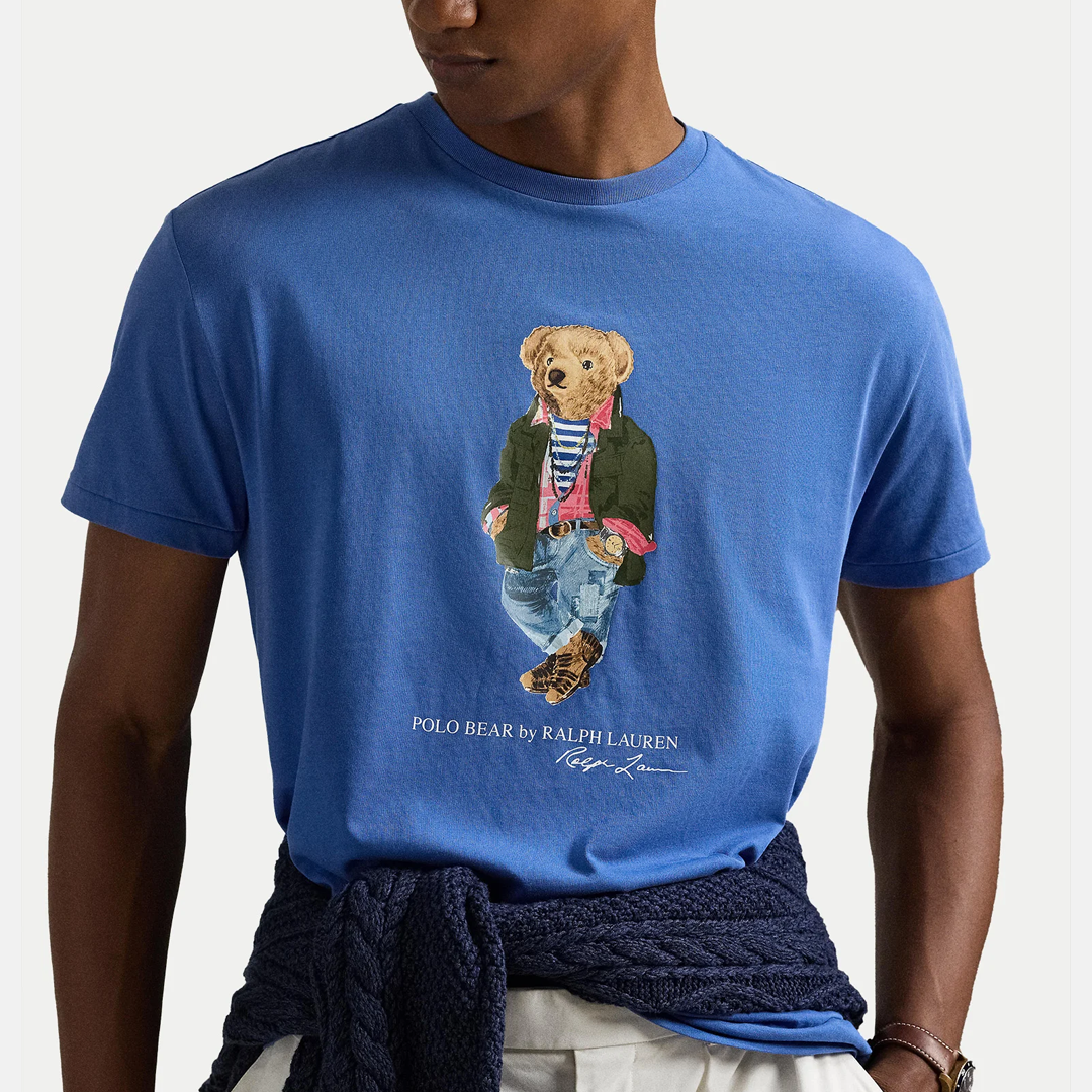 Camiseta POLO Polo Bear Jersey T-Shirt Iris Blue