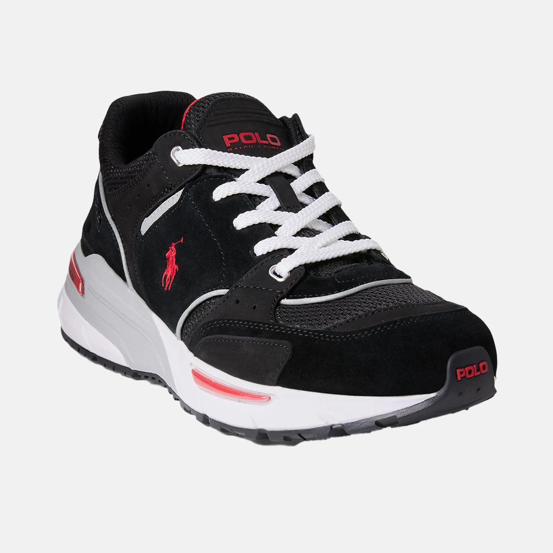 Zapatos POLO TRACKSTER 200 Sneaker Negro / Rojo