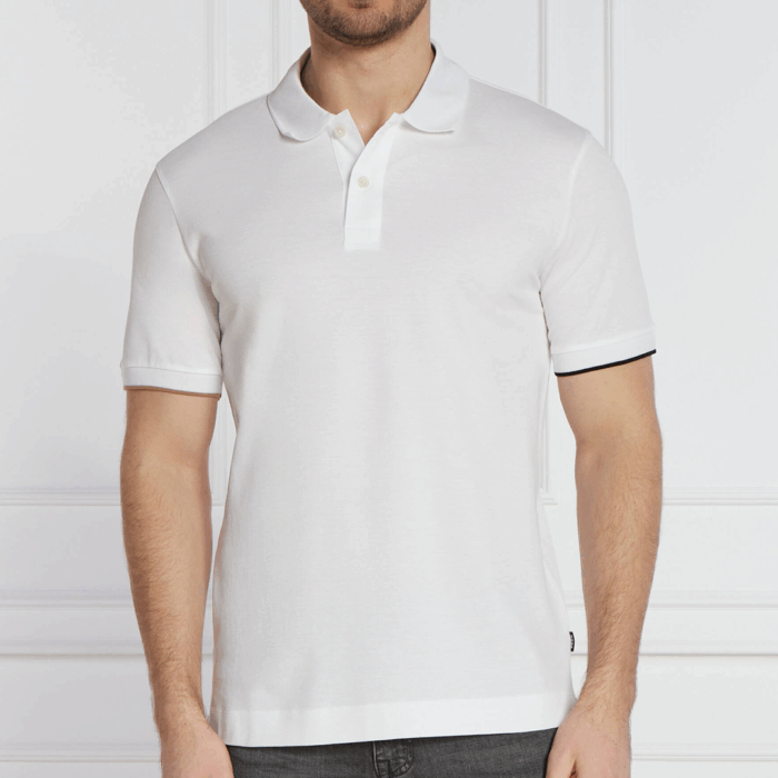 Camisa BOSS Polo Shirt Parlay 211 - White
